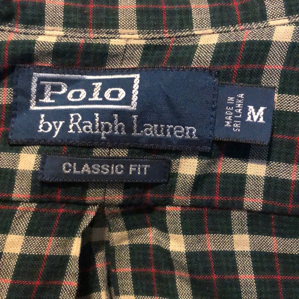 Polo Flannel Shirt - medium